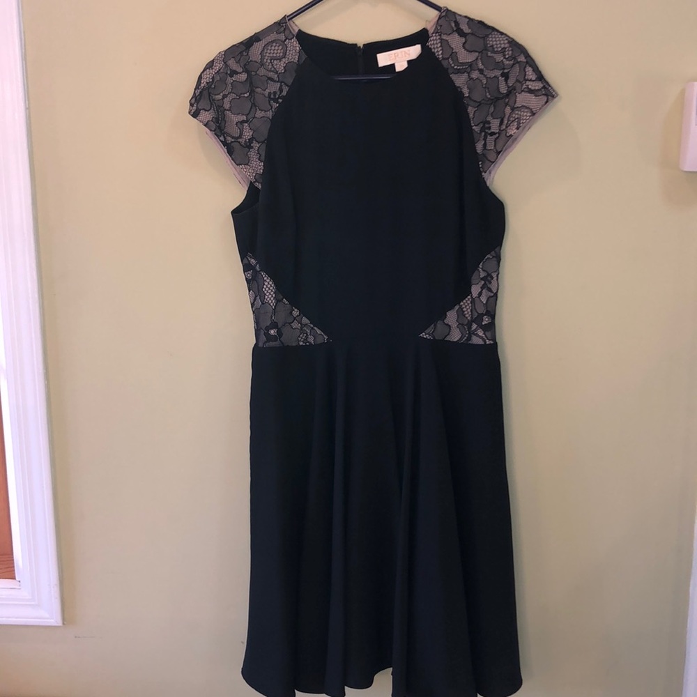 Erin Fetherston Black and Tan dress size 10